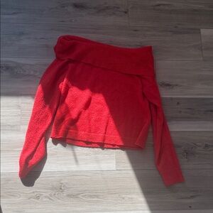 American Eagle Outfitters Bold Red Sweater